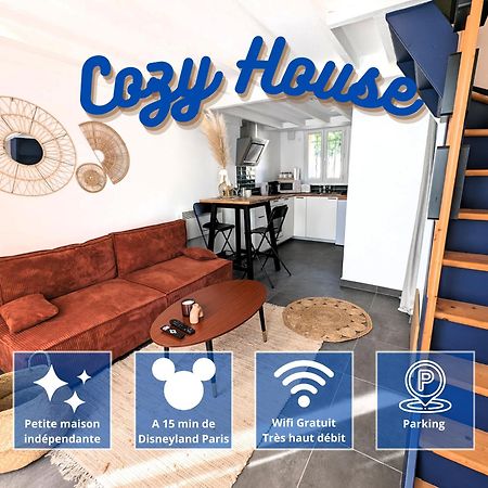Cozy House - 15 Min Disneyland - 2 Parkings - Fibre Nanteuil-lès-Meaux Eksteriør billede